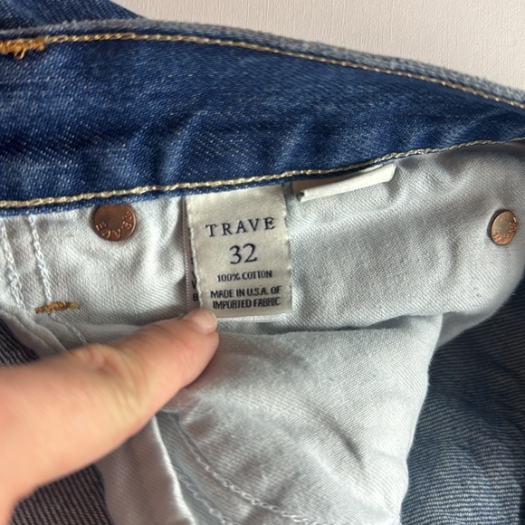 TRAVE Denim - Size 12, Gently Worn - Vivienne Crop Straight, Borrowed Time Wash - Picture 6 of 10